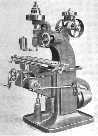 Fig. 8, Vertical Spindle Milling Machine